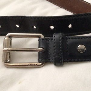 Genuine Gucci vintage men’s belt in fair condition.